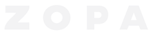 Zopa Bank Logo Stacked Black